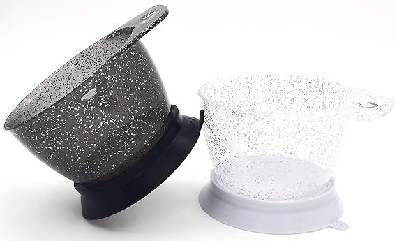 GALAXY GLITTER COLOR BOWLS+SUCTION RINGS