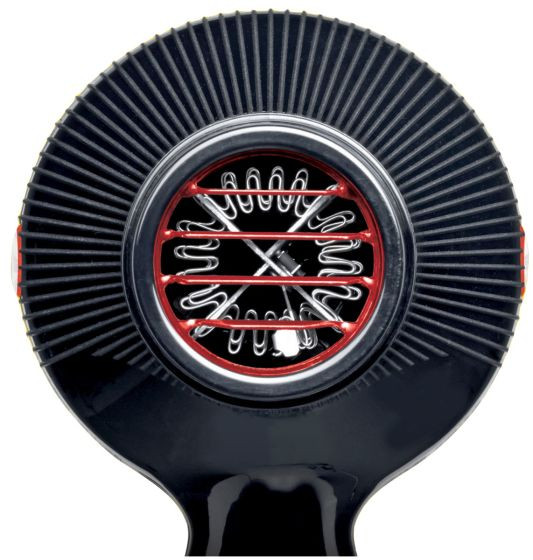 GAMMA+ 5555 TURBO HAIR DRYER  BLACK