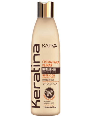 KATIVA KERATINA CREMA PARA PEINAR  250 ML