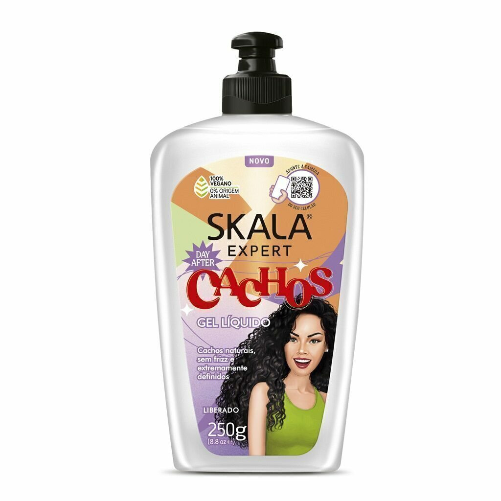 SKALA EXPERT GEL LÍQUIDO MAIS CACHOS VEGANO 8.8 OZ