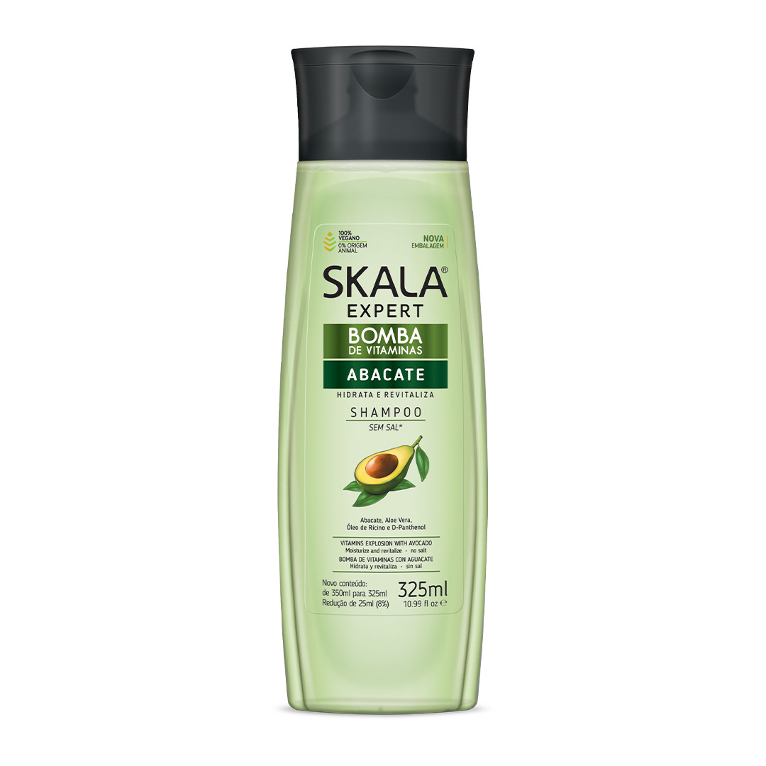 SKALA EXPERT CHAMPÚ BOMBA DE VITAMINAS AGUACATE 10 OZ