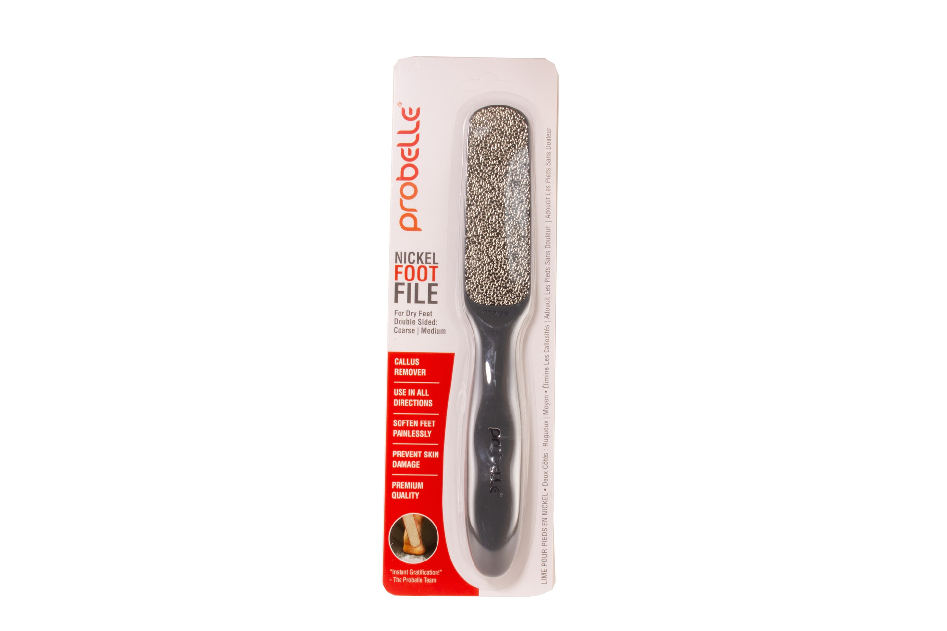 NICKEL FOOT FILE PURPLE 2 OZ.