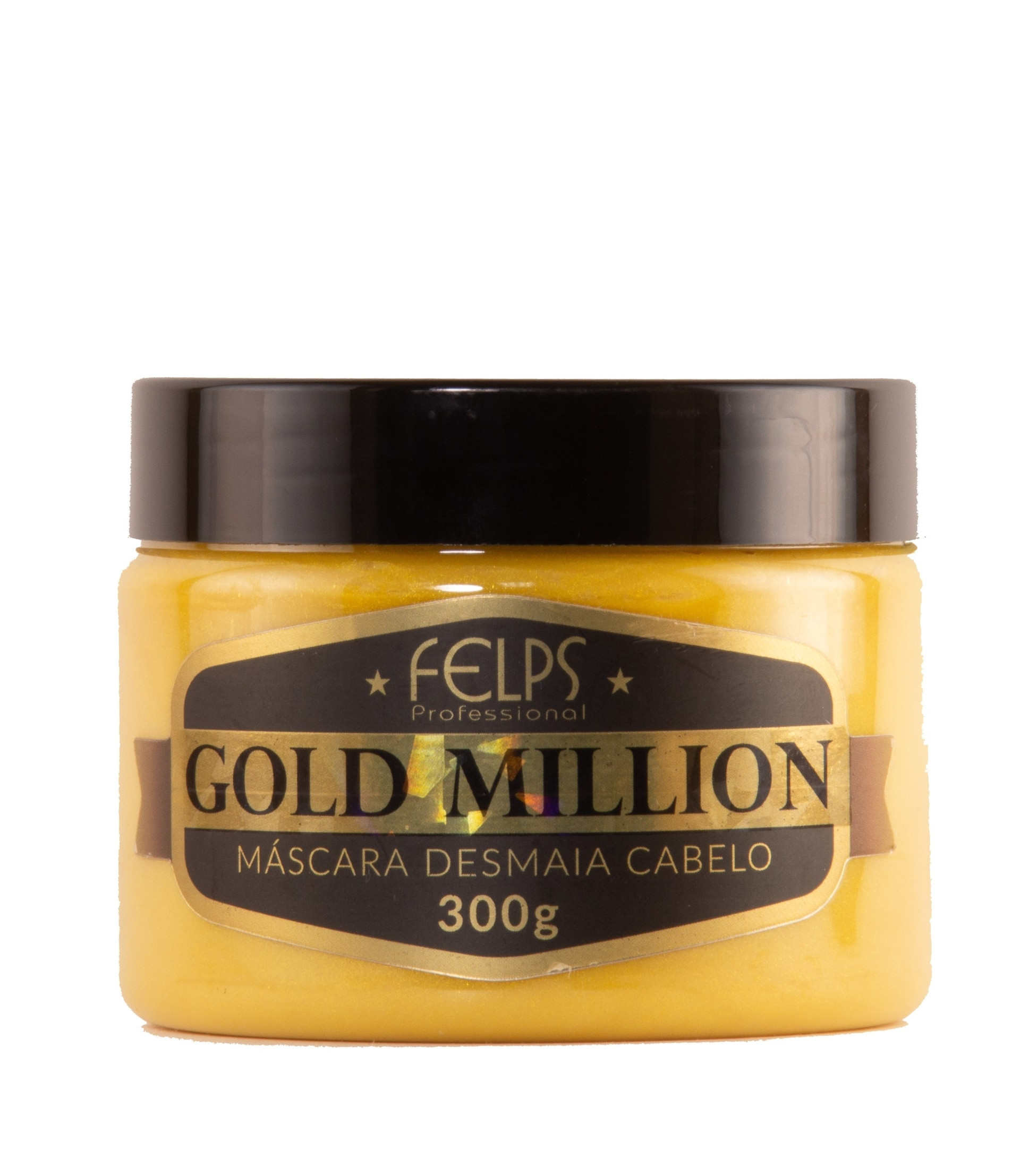 FELPS GOLD MILLION MASCARILLA HIDRATANTE ANTI FRIZZ 11 OZ.