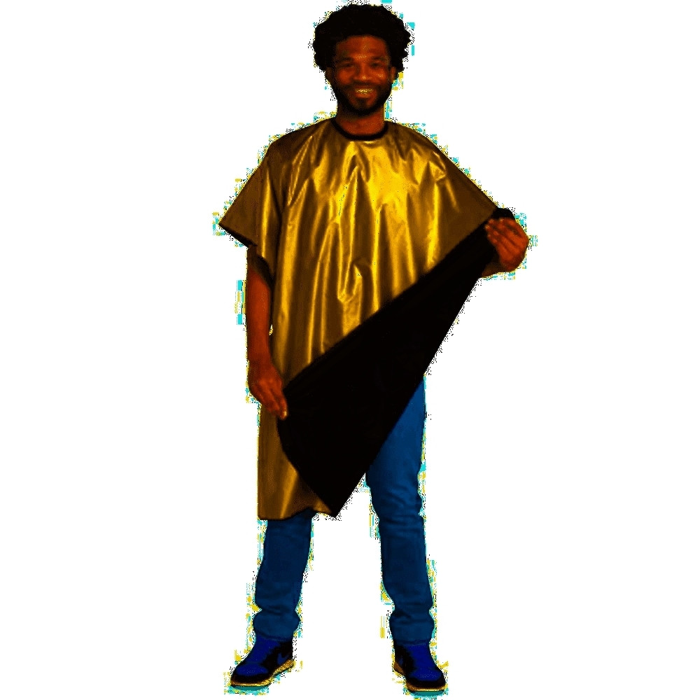 CAPA SCALPMASTER 24K GOLD TONE REVERSIBLE CAPE