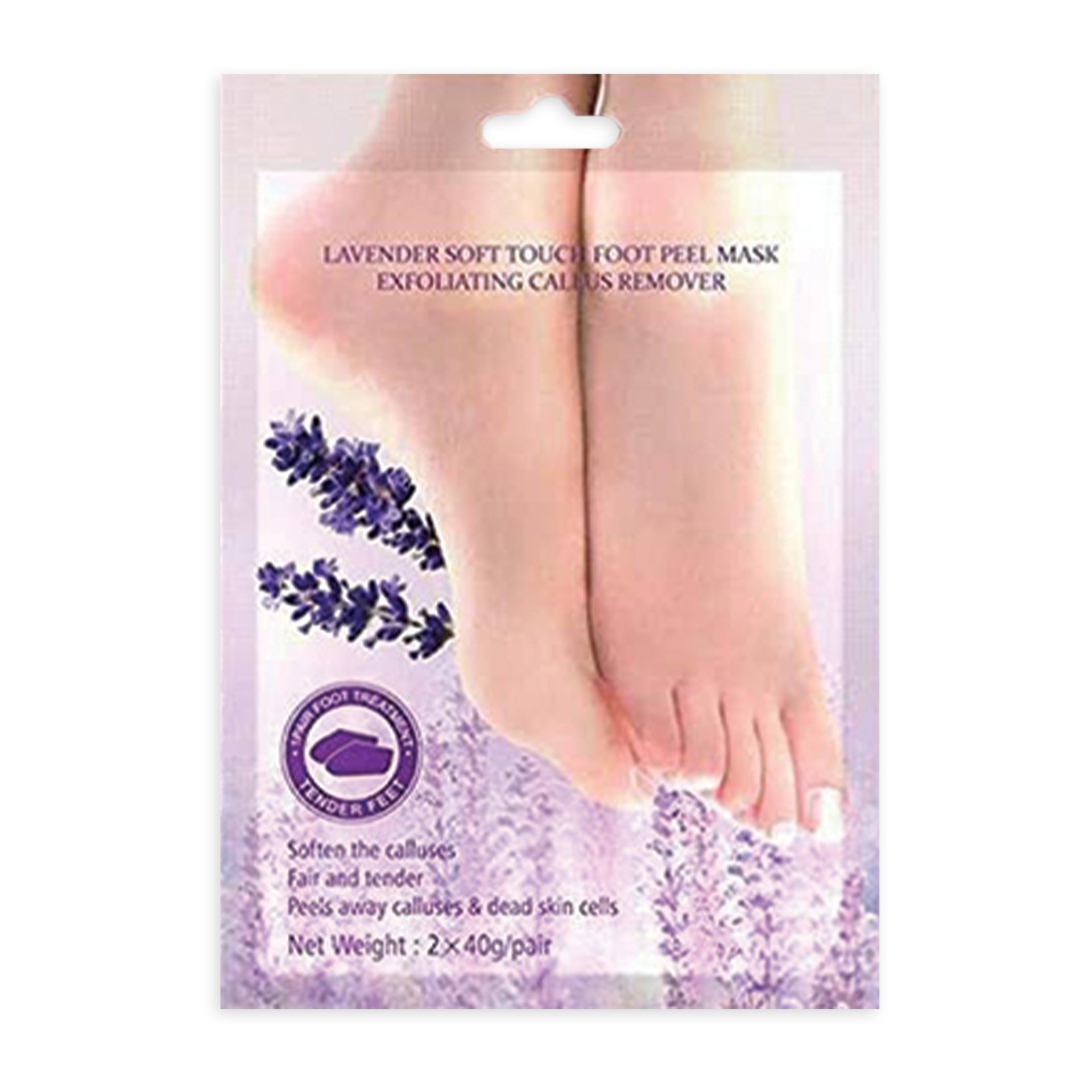 LAVANDER FOOT PEEL MASK CALLUS