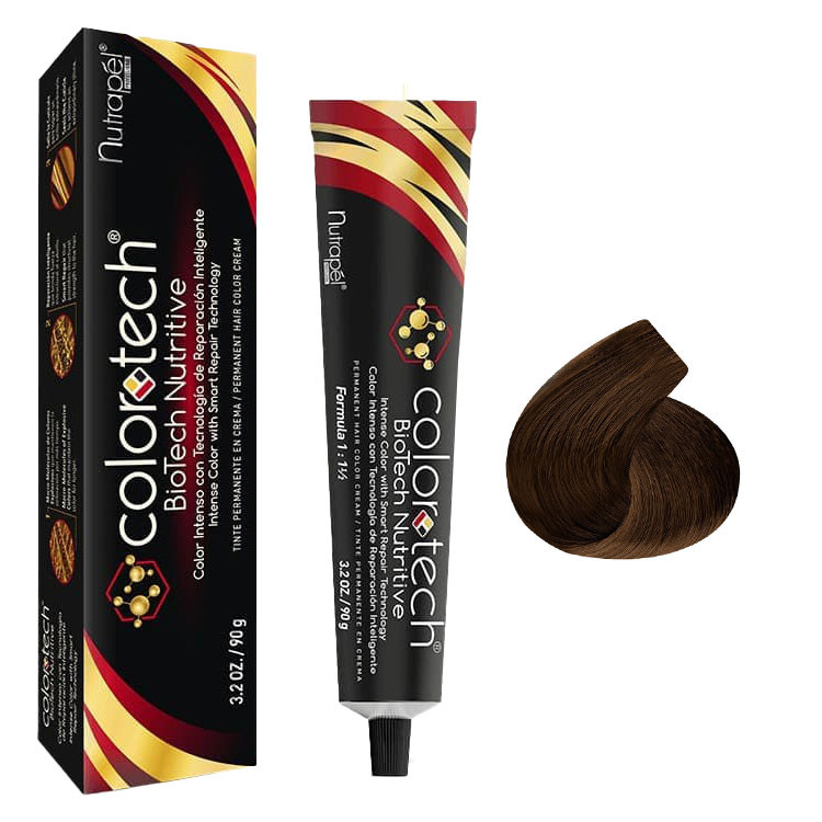 NUTRAPEL COLORTECH TINTE 
6.3 RUBIO OSCURO DORADO 3.2 OZ