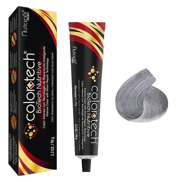 TINTE COLORTECH 911 RUBIO CENIZO INTENSO ULTRA ACLARANTE 4 OZ