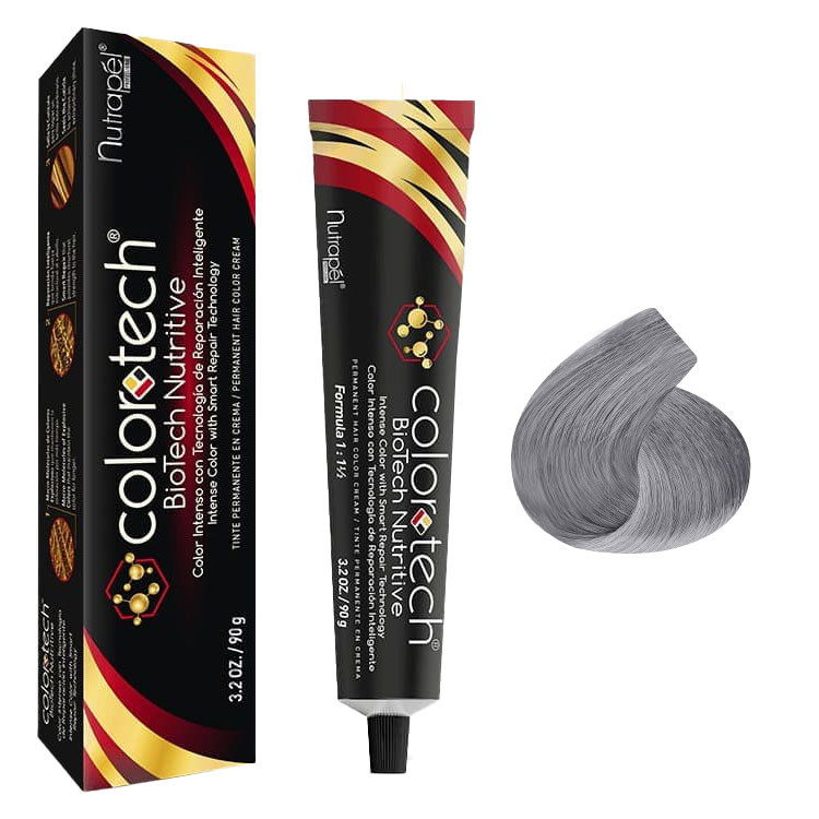 NUTRAPEL COLORTECH TINTE
PLATA 3.2 OZ