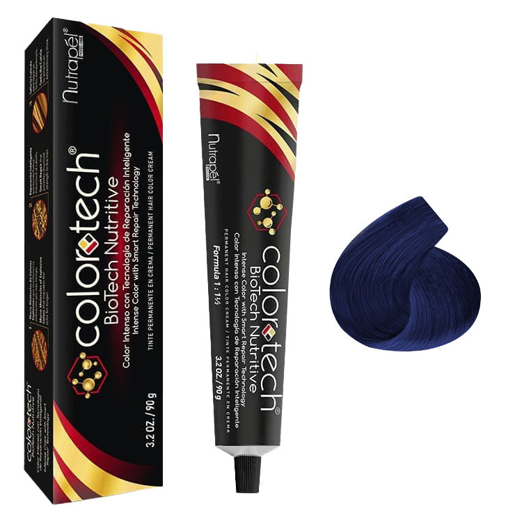 NUTRAPEL COLORTECH TINTE
.1 CROMO AZUL 3.2 OZ