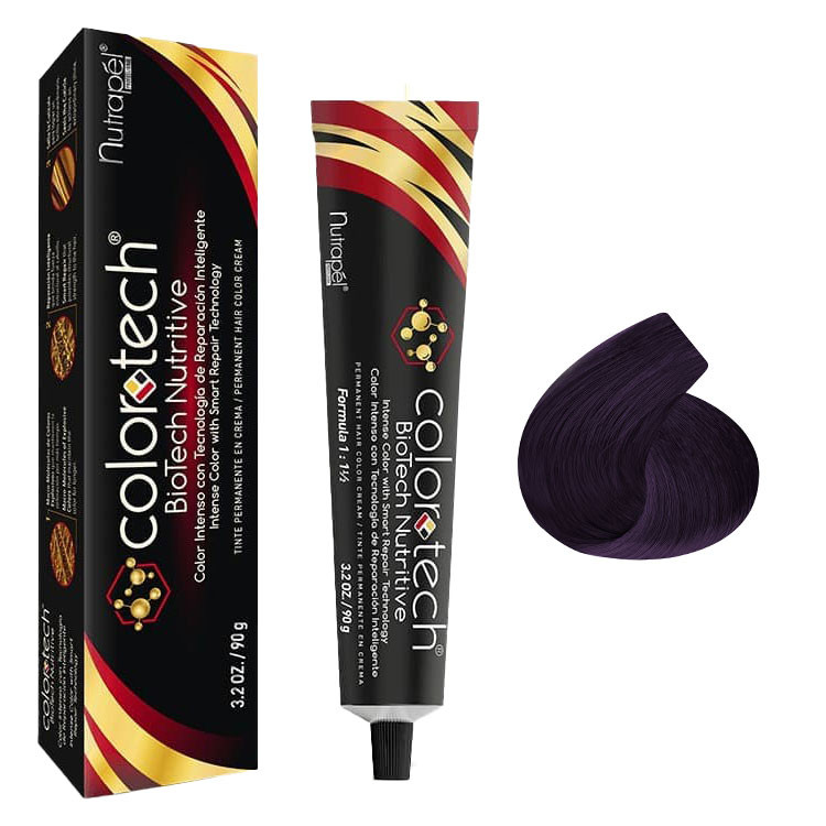 NUTRAPEL COLORTECH TINTE
.2 CROMO  VIOLETA 3.2 OZ