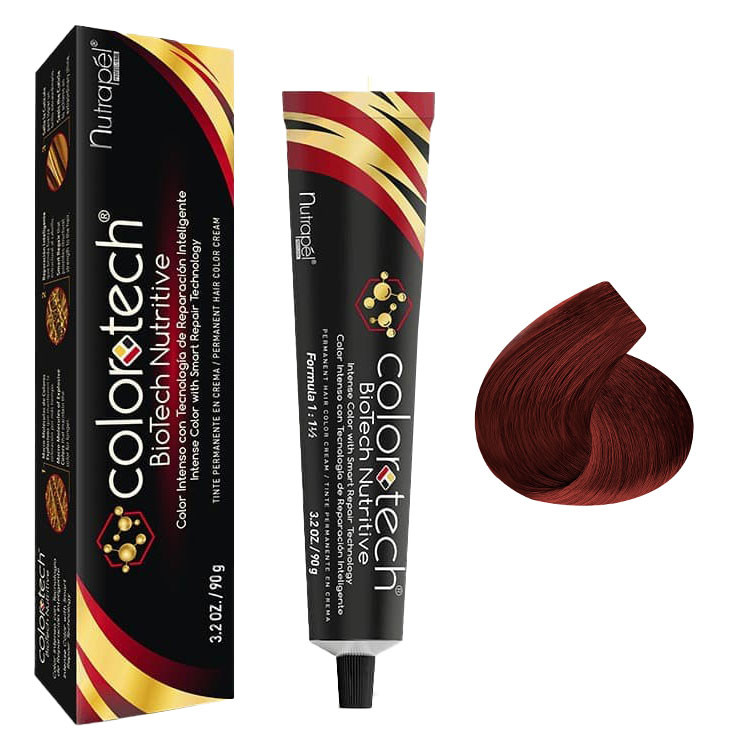 NUTRAPEL COLORTECH TINTE 
.6 CROMO ROJO 3.2 OZ