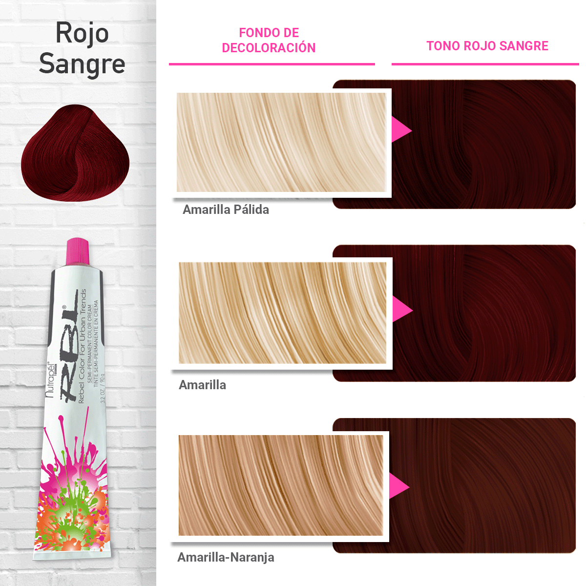 TINTE RBL ROJO SANGRE 4 OZ