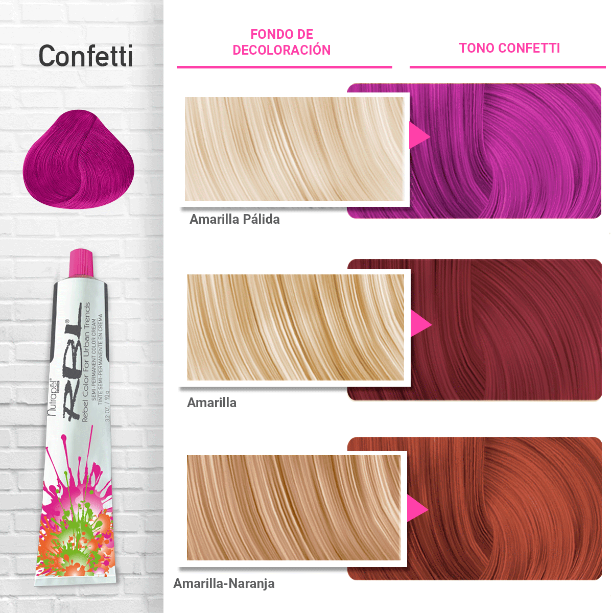 TINTE RBL CONFETTI 4 OZ