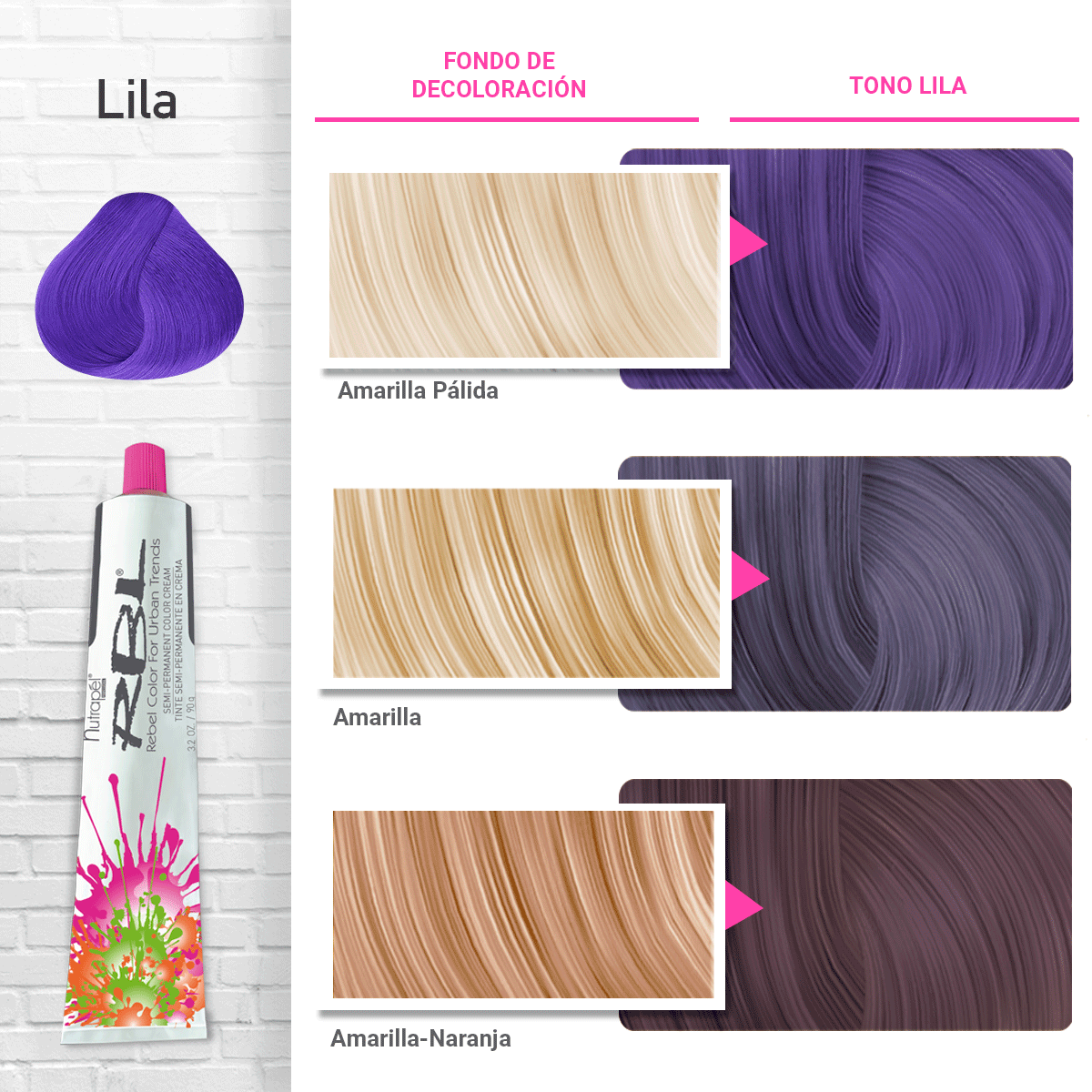 TINTE RBL PASTEL LILA MENTA 4 OZ
