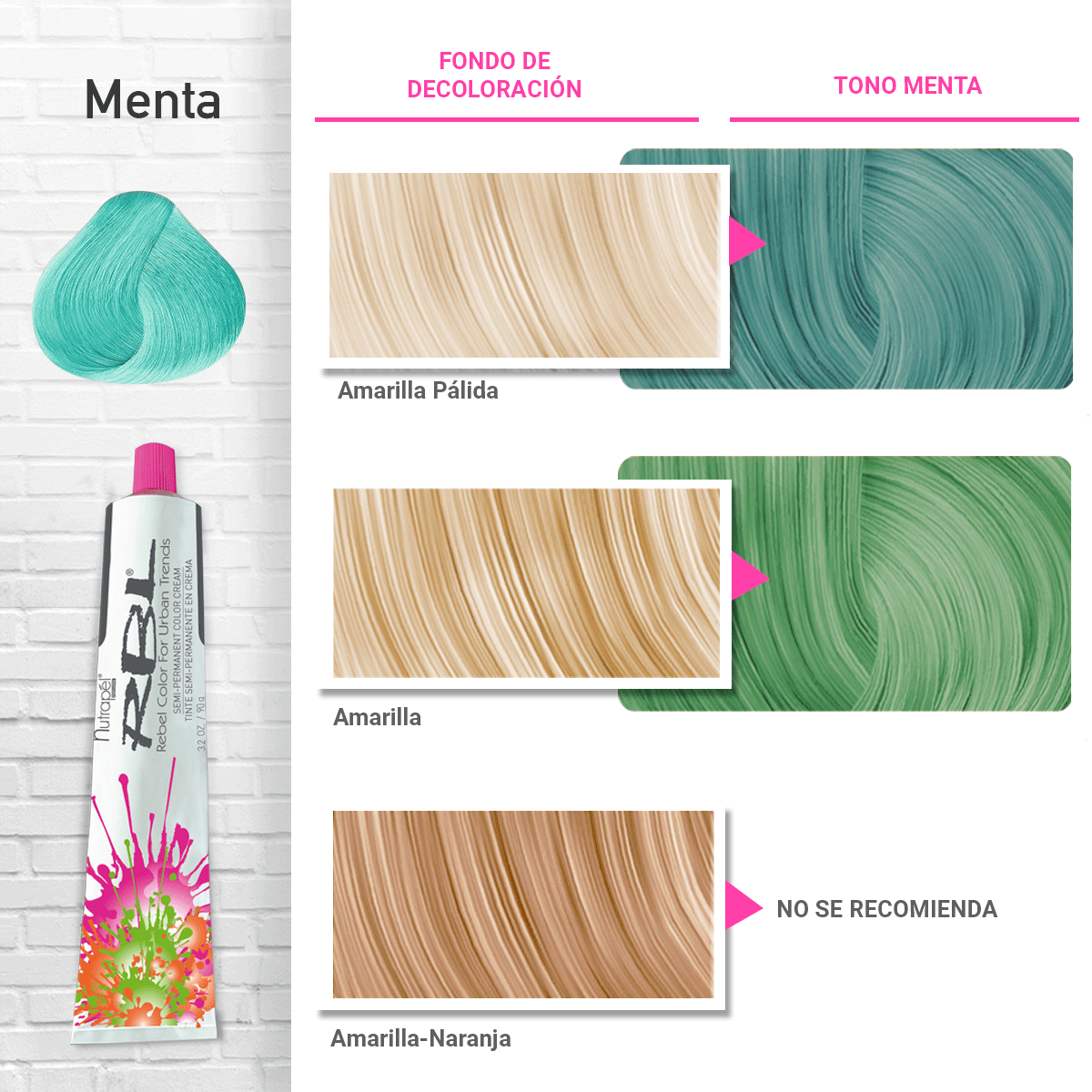TINTE RBL MENTA 4 OZ