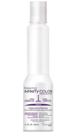 NUTRAPEL KERACTIVE INFINITY COLOR SHAMPOO 10.1OZ