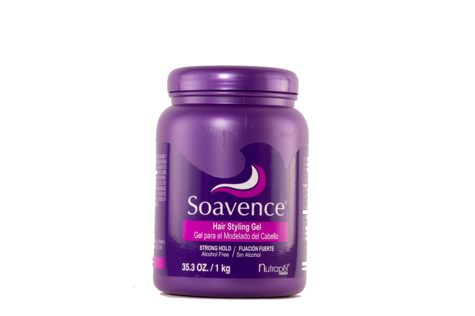 NUTRAPEL HAIR SOAVENCE STYLING GEL STRONG HOLD 35.5 OZ