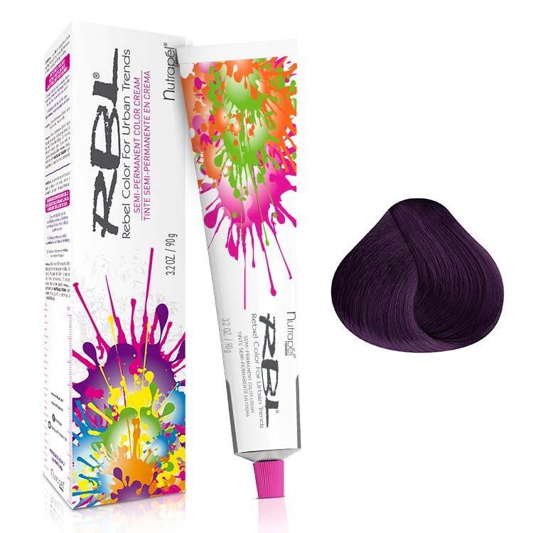 TINTE SEMI-PERMANENTE EN CREMA PÚRPURA 4 OZ