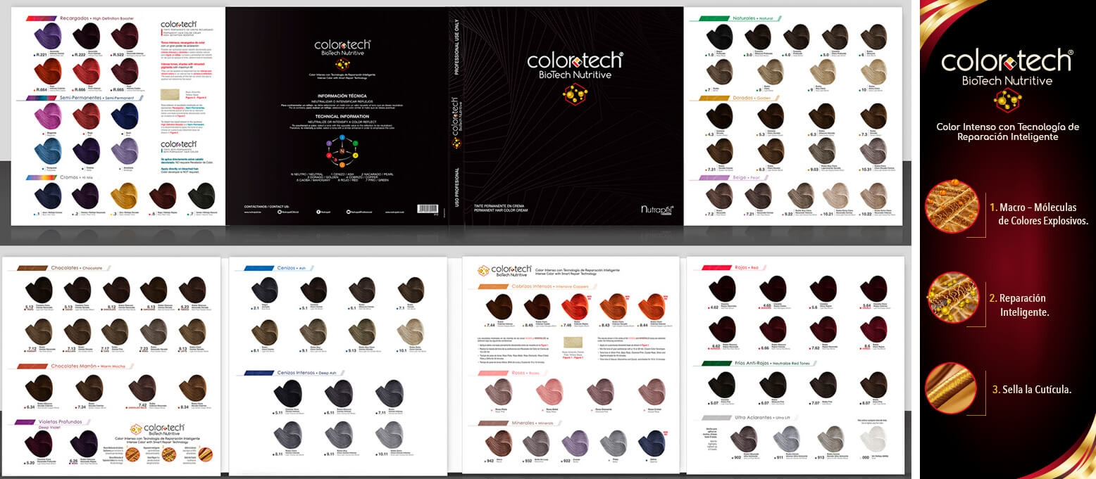 NUTRAPEL CARTA DE COLOR 
COLORTECH