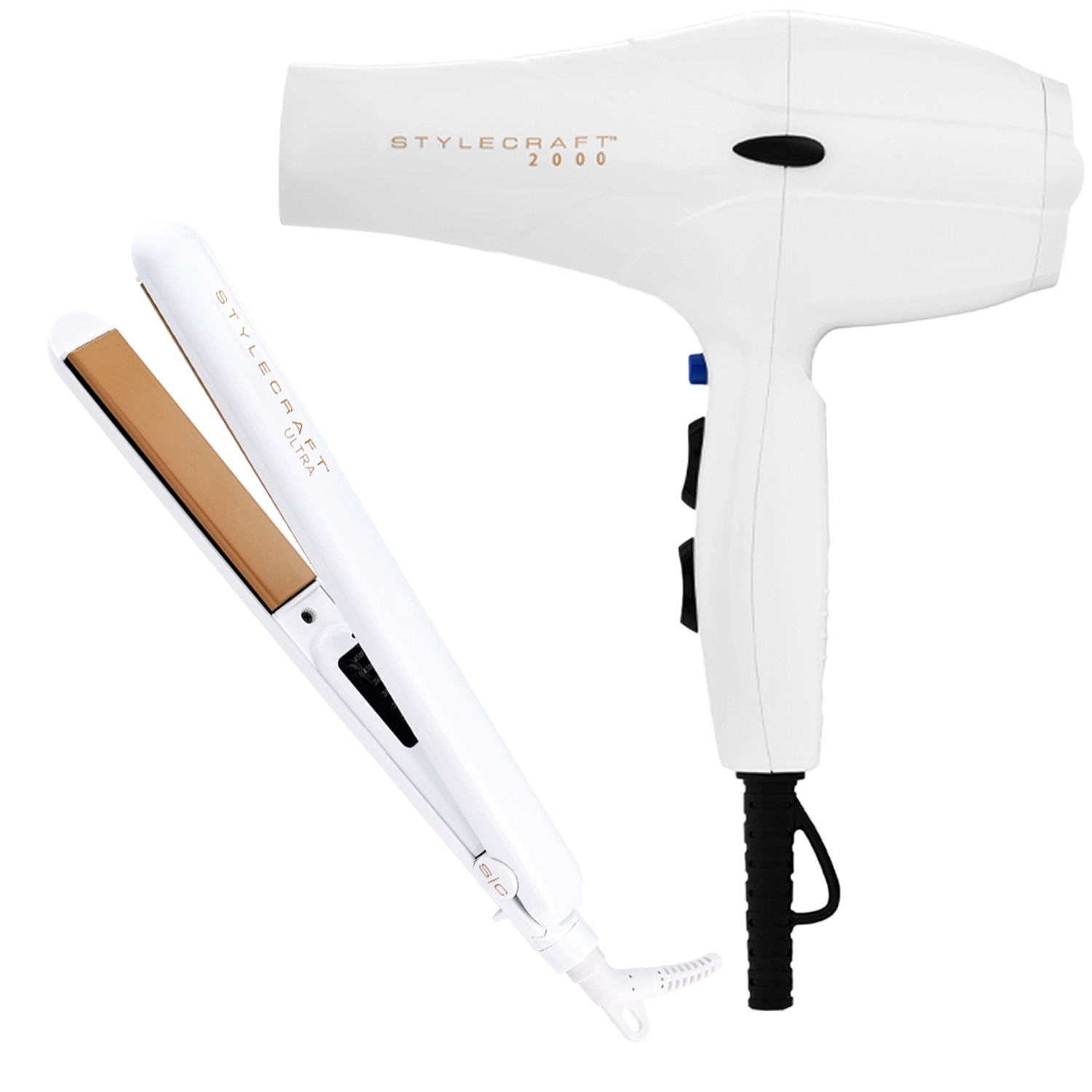 BLOWER 2000/PLANCHA 1 INCH  BLANCO