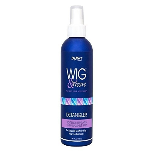 DEMERT WIG & WEAVE DETANGLER SOFTNESS & SEPARATES UNMANAGEABLE HAIR 8 OZ