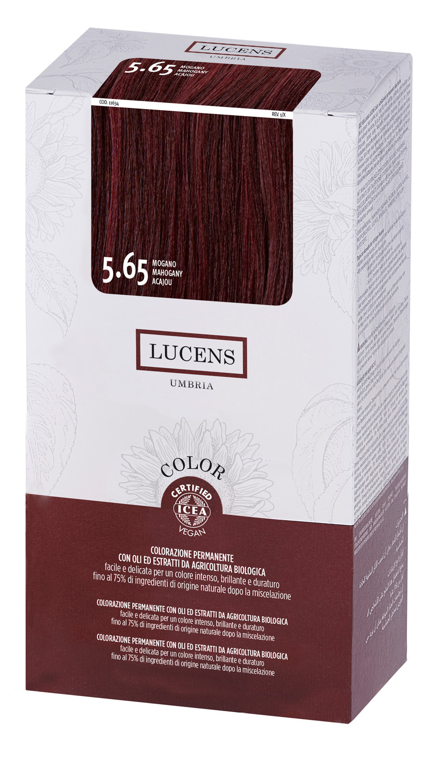 LUCENS KIT COLOR 5.65 MOGANO