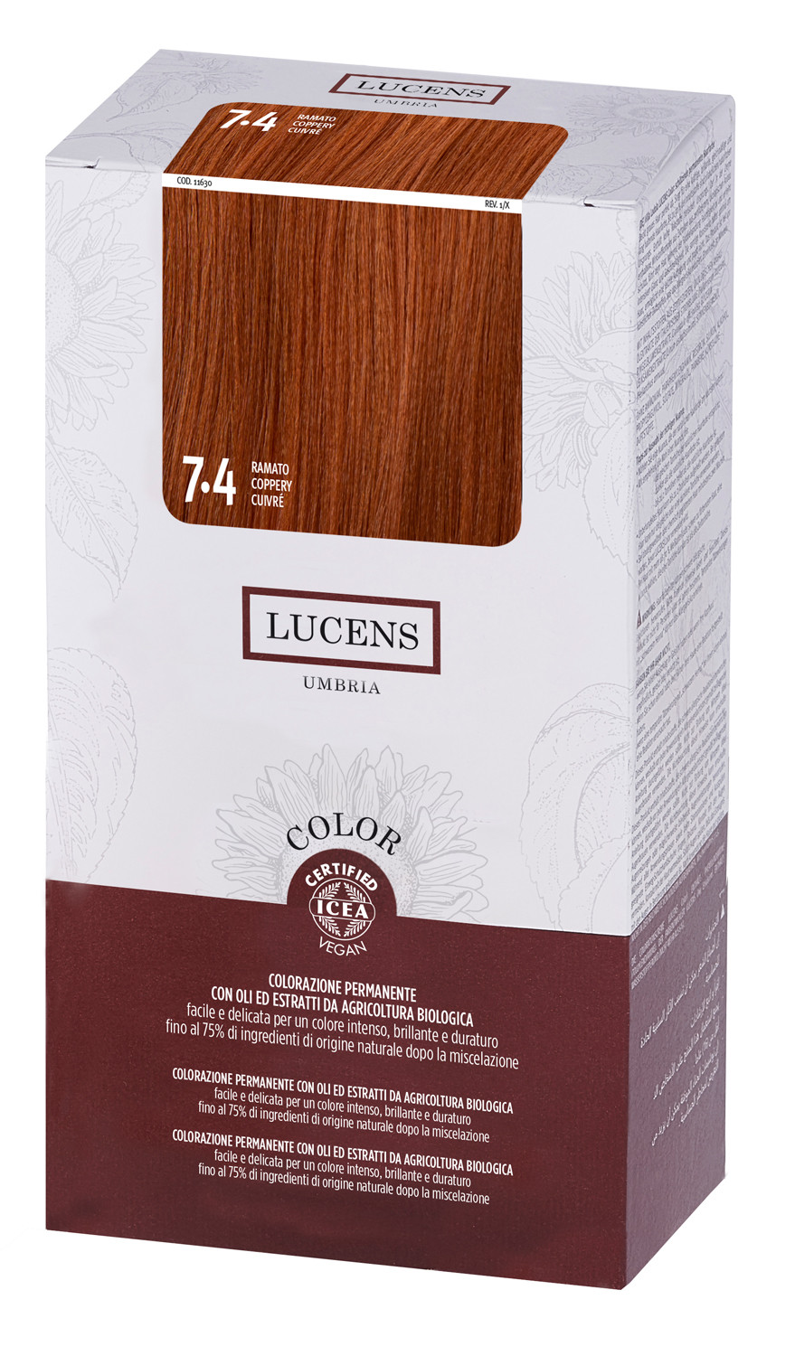 LUCENS KIT COLOR 7.4 RAMATO
