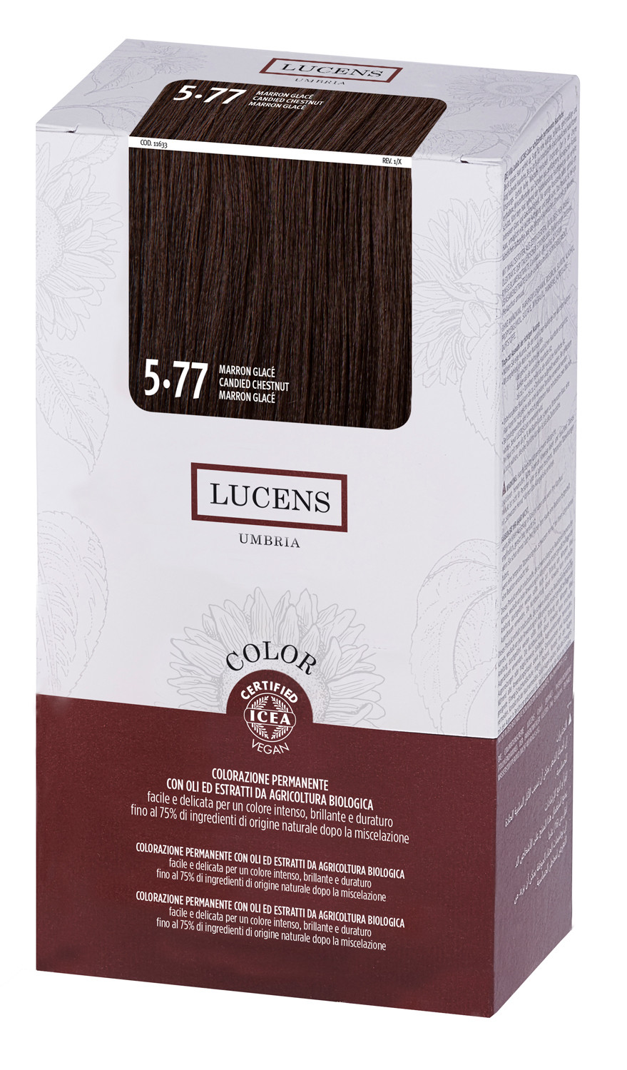 LUCENS KIT COLOR 5.77 MARR GLA