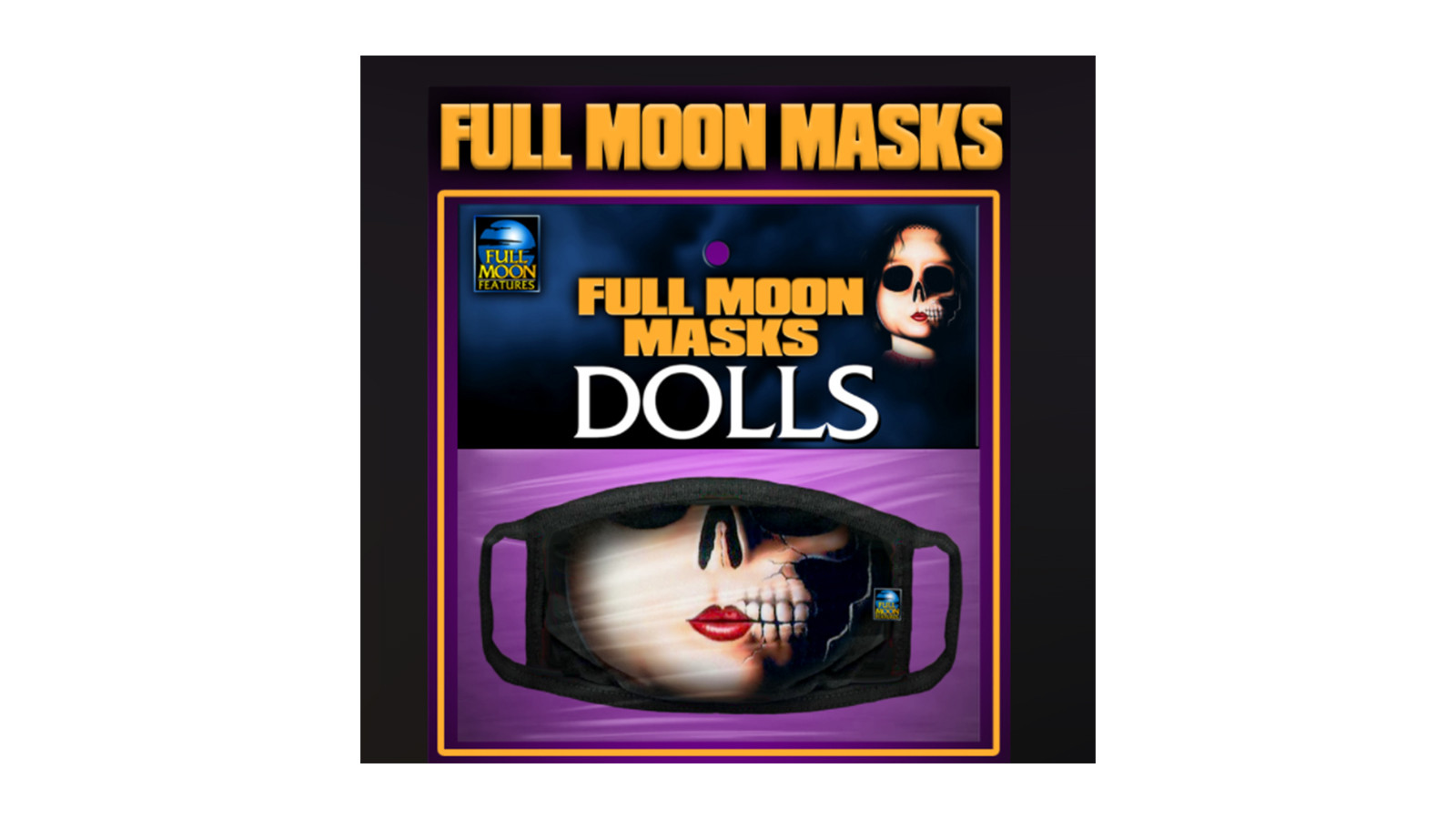 MASCARILLA PARA ADULTO DOLLS FULL MOON