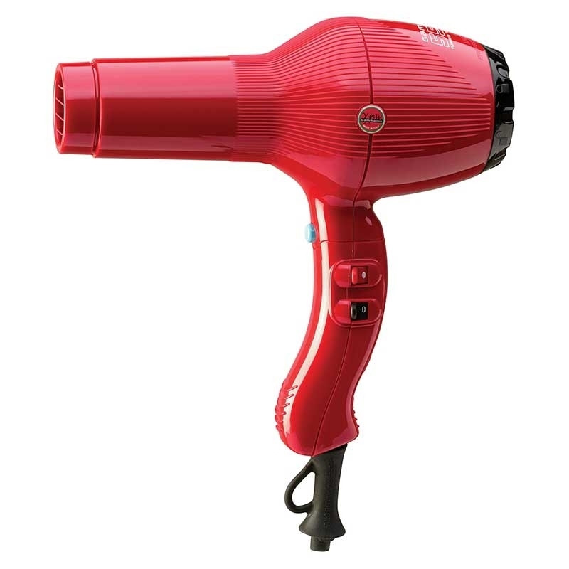 GAMMA PIU TURBO TORMALIONIC HOTTEST HAIR DRYER 5555 SHYNI RED