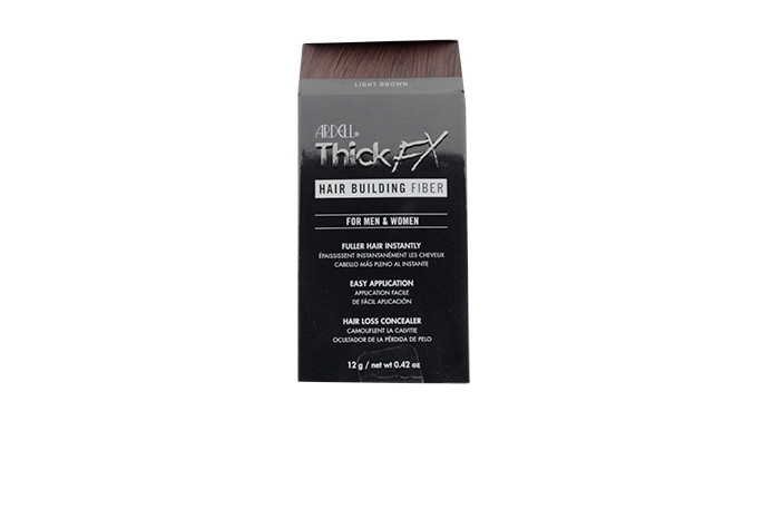 ARDELL THICK FX HAIR BUILDING FIBER FOR MEN & WOMEN LIGHT BROWN .42 OZ