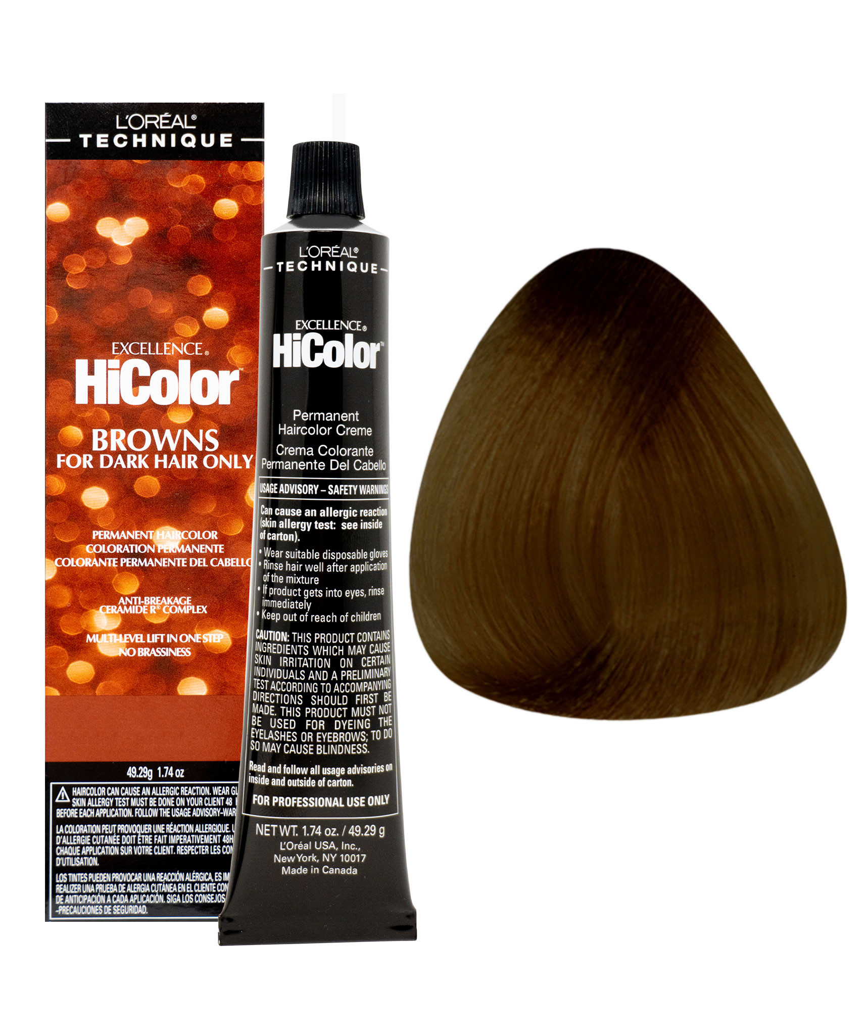 TINTE LOREAL EXCELLENCE HICOLOR H3 SOFT BROWN