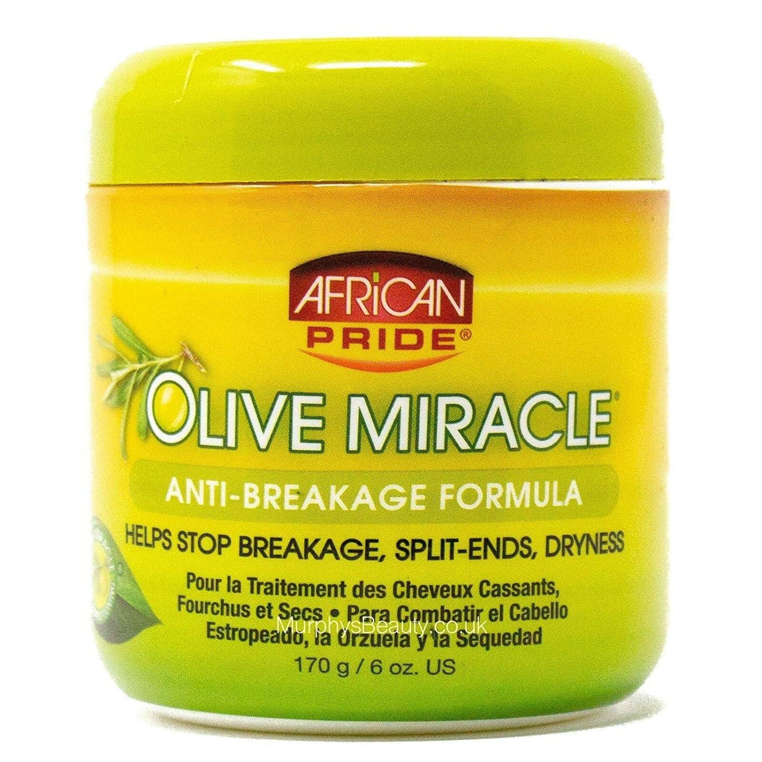 AFRICAN PRIDE OLIVE MIRACLE ANTI-BREAKAGE FORMULA 6 OZ