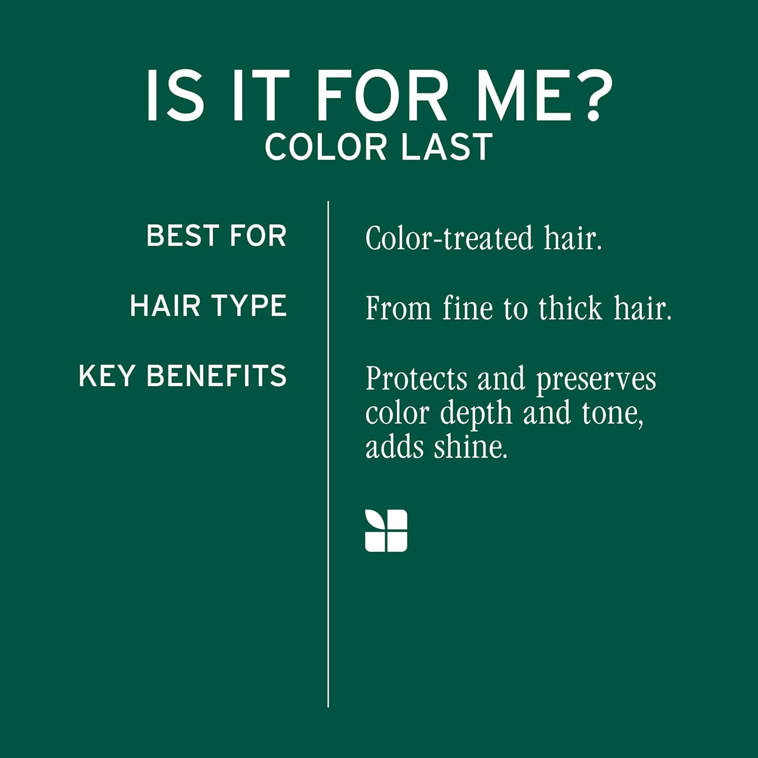 BIOLAGE COLOR LAST SHAMPO GALON