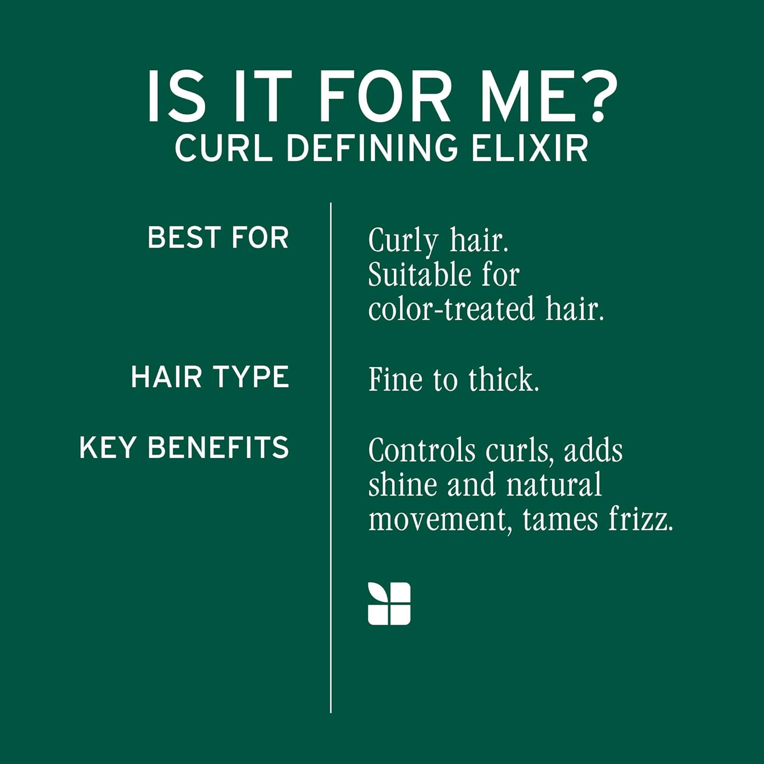 BIOLAGE CURL DEFINING ELIXIR 150 ML