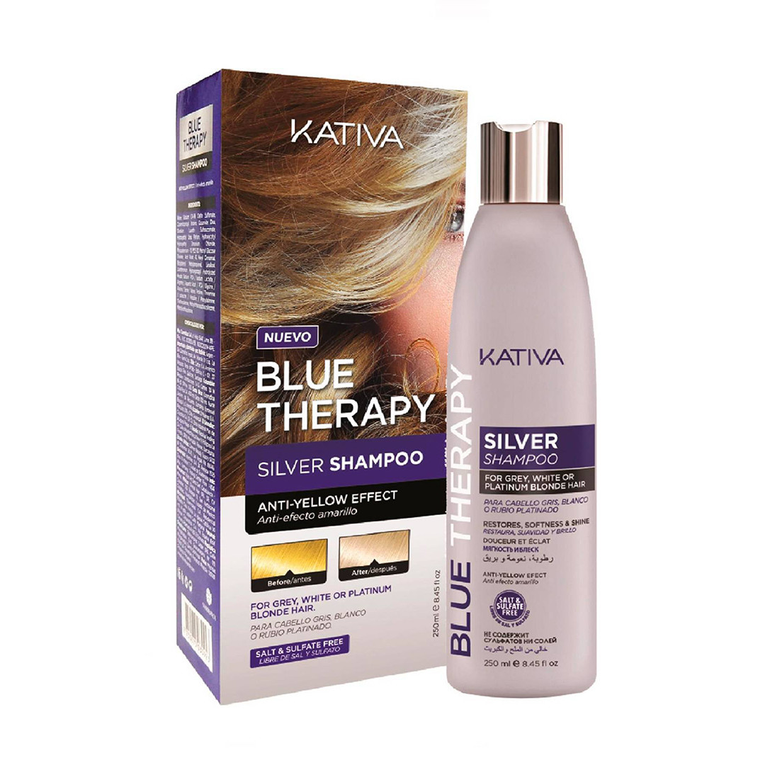 KATIVA COLOR THERAPHY  CHAMPÚ PLATA 250 ML