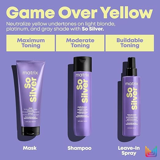 MATRIX SO SILVER SHAMPOO LITER