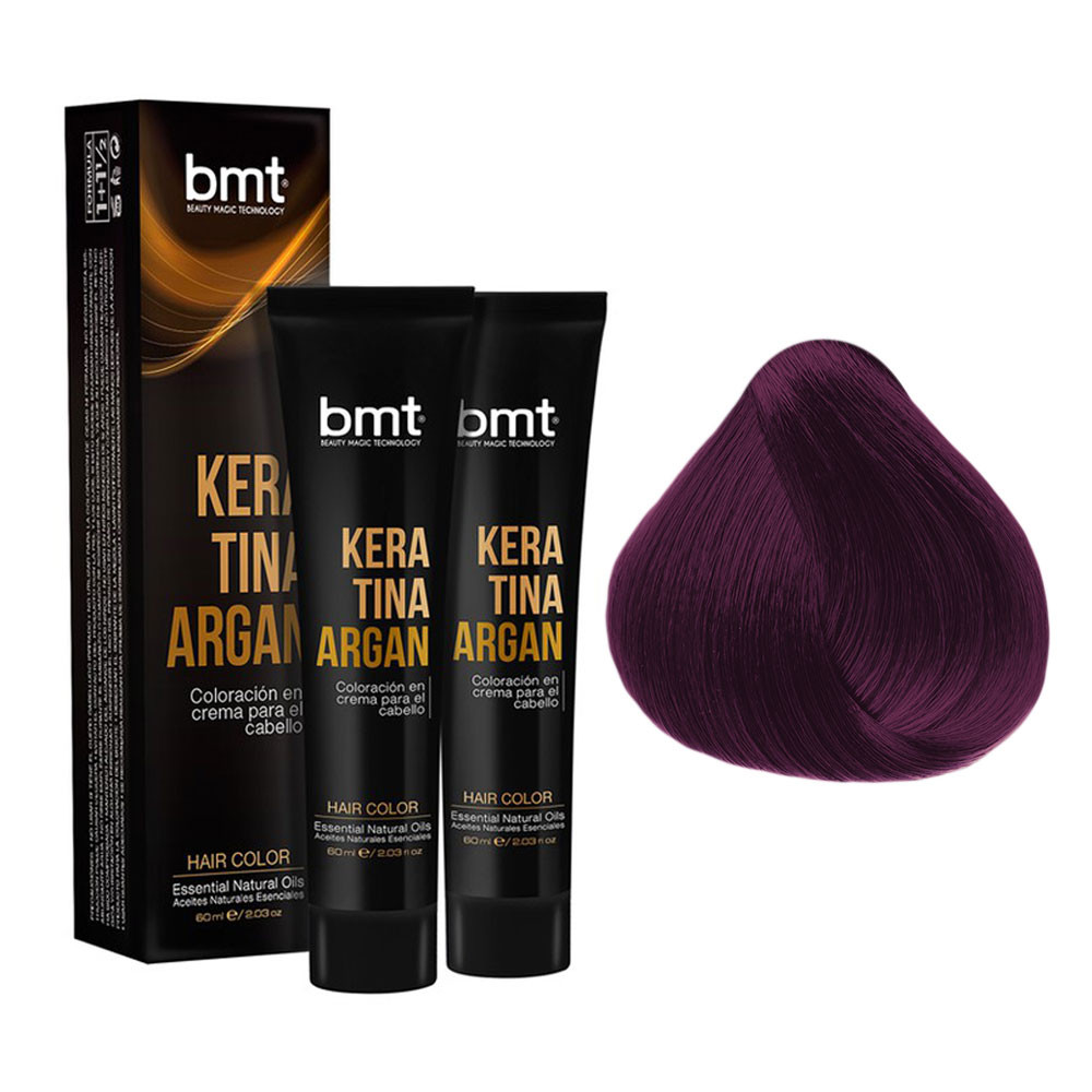 BMT TINTE KERATINA ARGAN 
VIOLETA