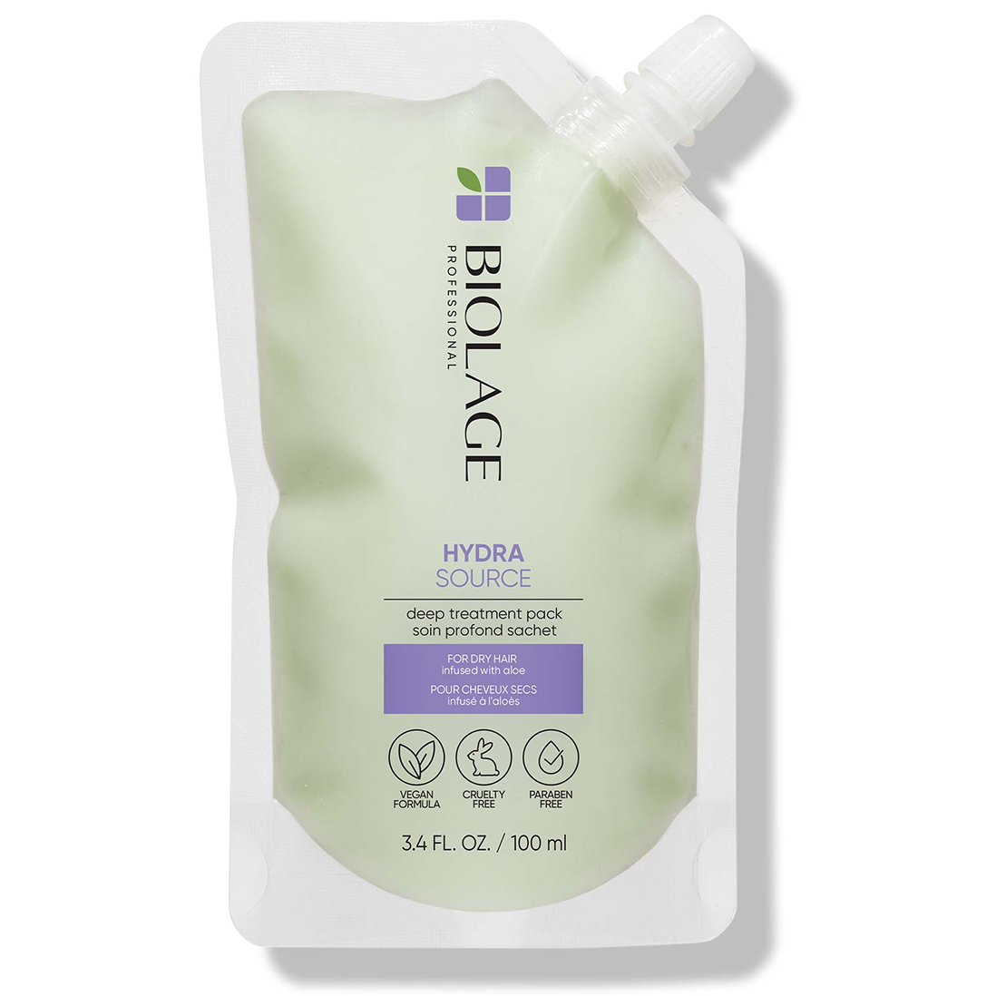 BIOLAGE HYDRA SOURCE DEEP TREATMENT PACK FOR DRY HAIR 100 ML
