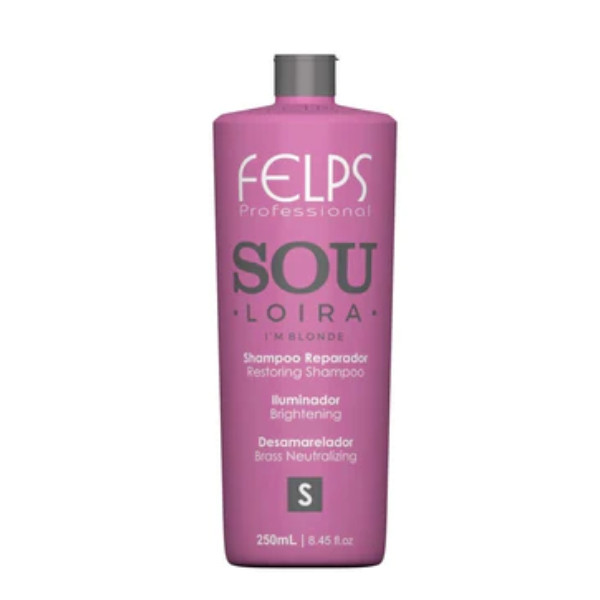 FELPS PROFESSIONAL I'M BLOND RESTORING SHAMPOO BRIGHTENINGBRASS NEUTRALIZING S 8.45 OZ