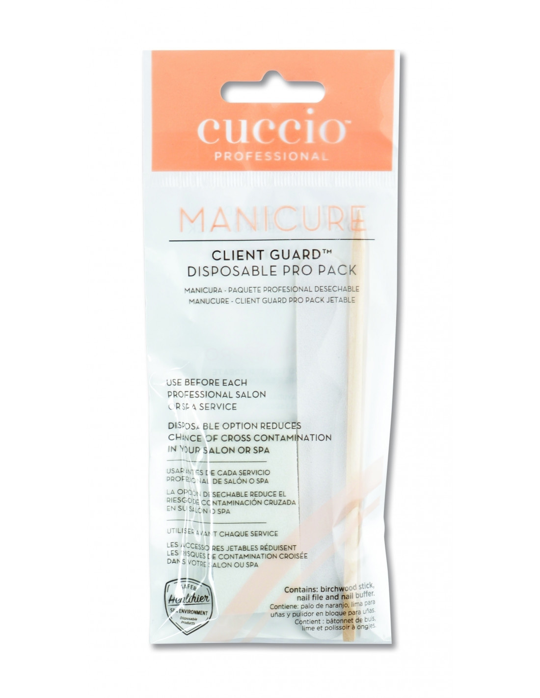 CUCCIO PROFESSIONAL CLIENT GUARD MANICURE DISPOSABLE PRO PACK 1001