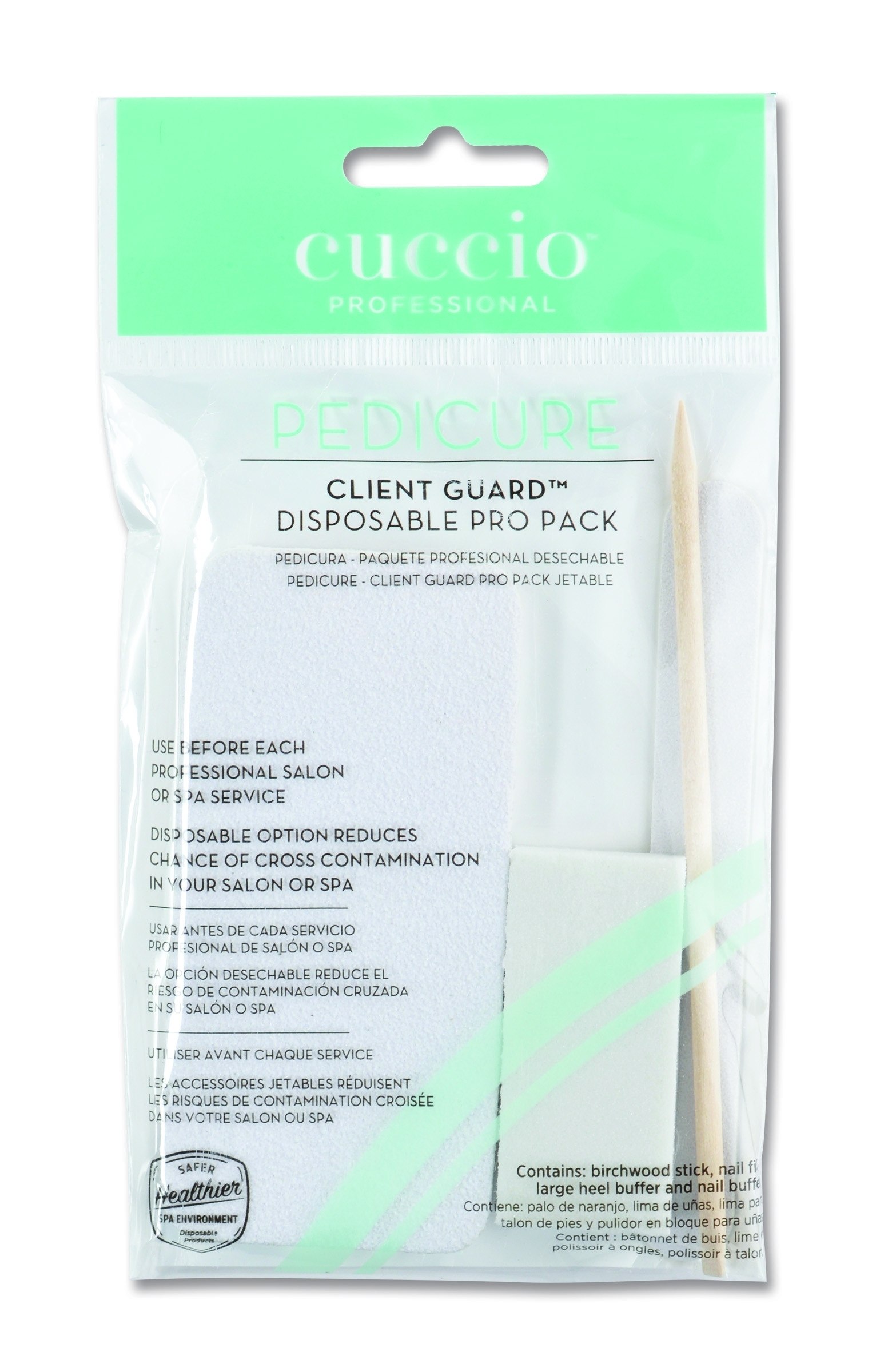 CUCCIO PROFESSIONAL CLIENT GUARD PEDICURE DIPOSABLE PRO PACK 1002
