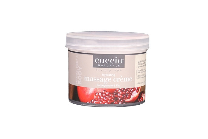 CUCCIO NATURALE LUXURY SPA MASAJE CREME HYDRATING POMEGRANATE & FIG 26 OZ