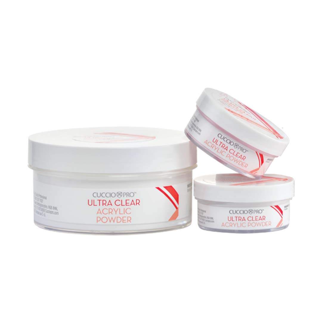 CUCCIO PRO ULTRA CLEAR ACRYLIC POWDER PINK 1.6 OZ