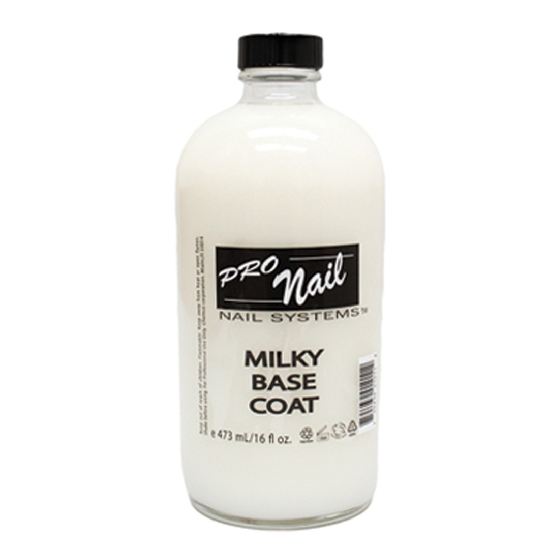 PRO NAIL NAIL SYSTEMS MILKY BASE COAT 16 OZ