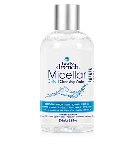 BODY DRENCH MICELLAR 3-IN-1 CLEANSING WATER 8.5 OZ
