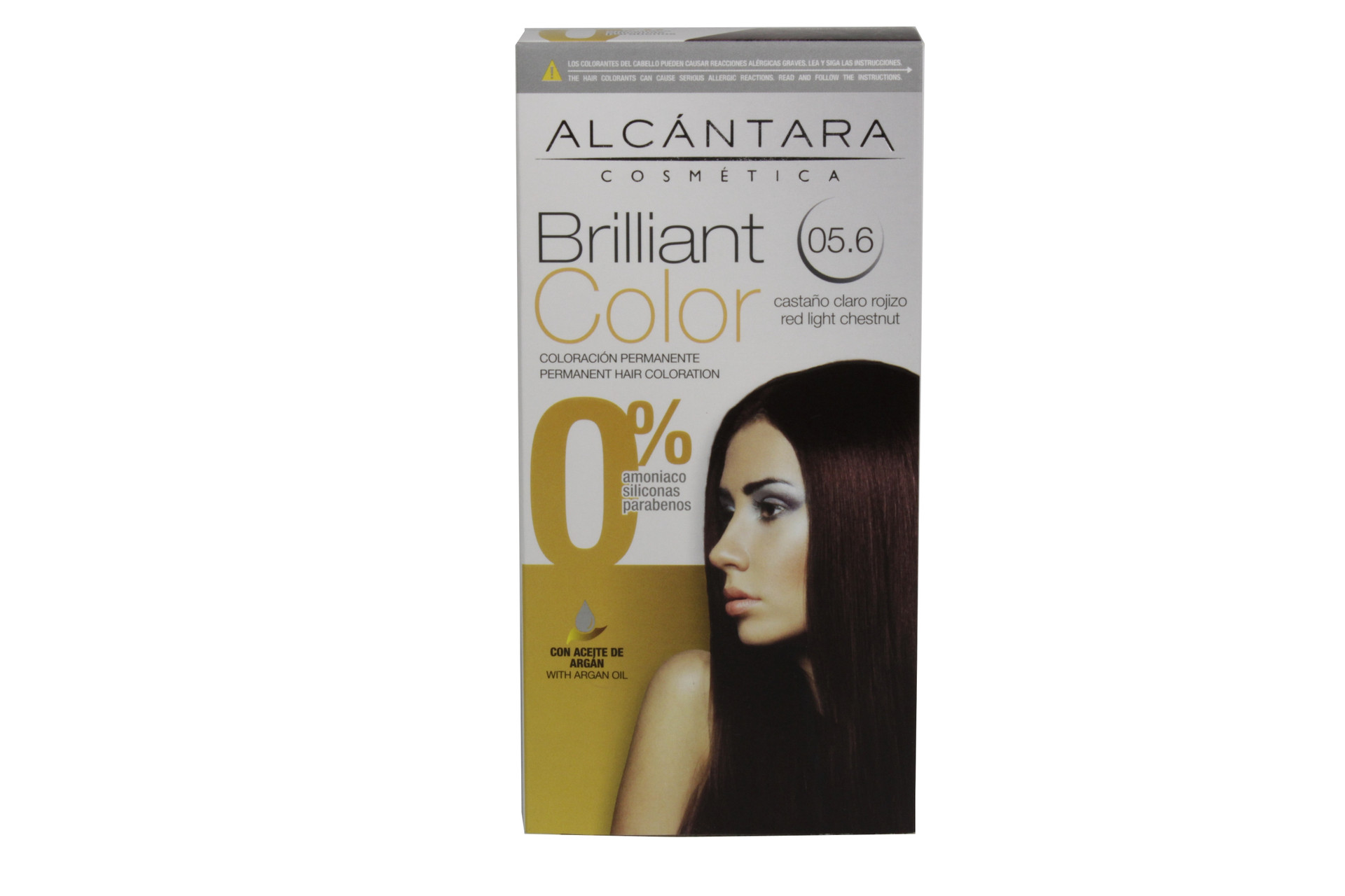 BRILLANT COLOR COLORACIÓN PERMANENTE CON ACEITE DE ARGÁN 05.6
