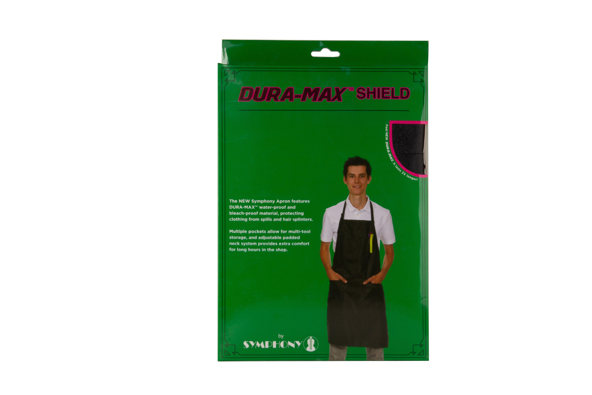 SYMPHONY APRON DURA-MAX SHIELD BLACK