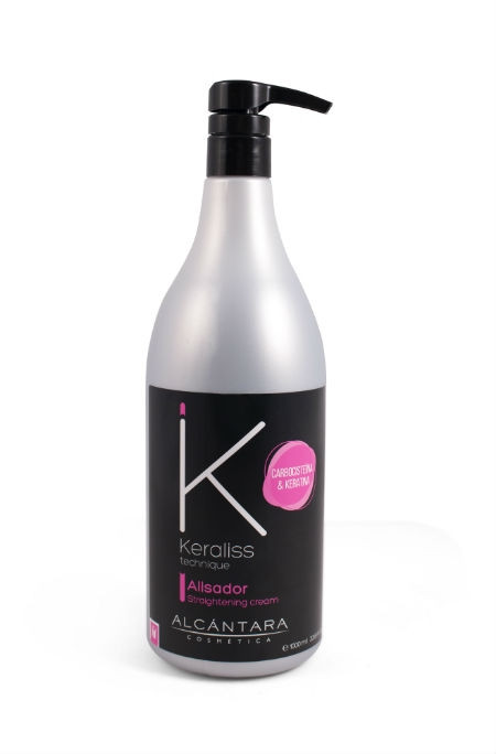 ALCANTARA COSMETICA KERALISS TECHNIQUE ALISADOR CARBOCISTENIA & KERATINA 1000ML