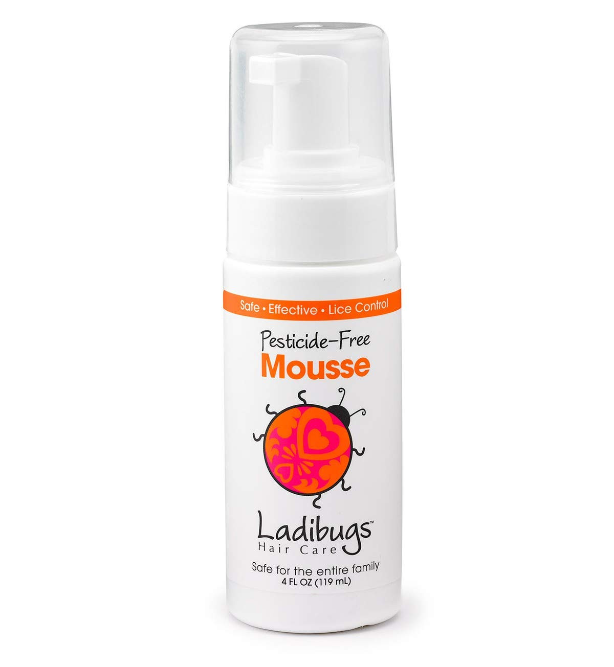 LADIBUGS HAIR CARE MOUSSE PESTICIDE-FREE 4 OZ